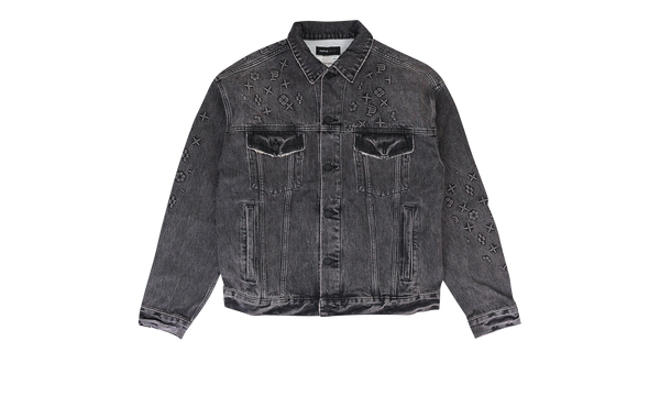 EMBOSSED JACKET "Black"