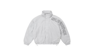 Spellout Embroidered Track Jacket 