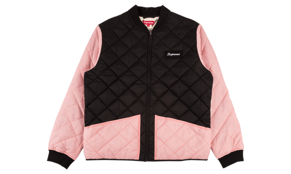 Color Blocked Quilted Jacket