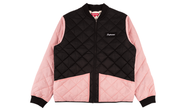 Color Blocked Quilted Jacket