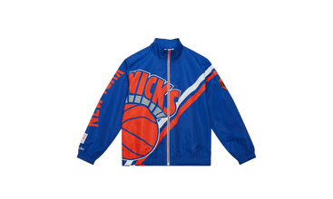 EXPLODED LOGO WARM UP JACKET KNICKS 