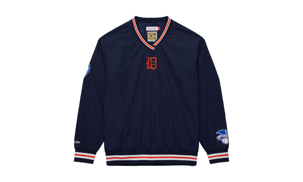 MLB CLASSIC NYLON PULLOVER VINTAGE LOGO TIGERS "TIGERS"