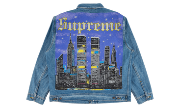 NY Painted Trucker Jacket 