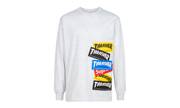 Thrasher Multi Logo L/S Tee "FW 21"