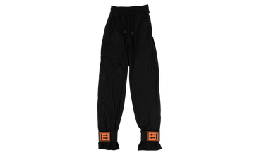 Nylon Elastic Waist Logo Jogging Pants 