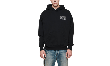 Oversized Bloom Hoodie 'Black' 