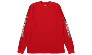 Sleeve Logo Waffle Thermal 