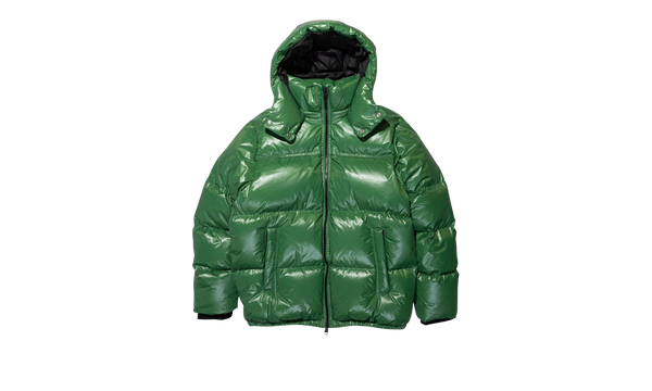 NYLON DOWN PUFFER "Green"