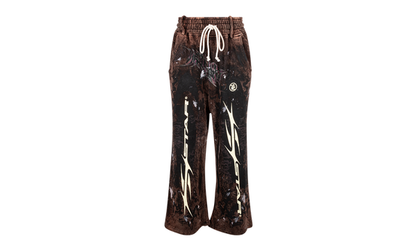 Graffiti Sweatpants "Brown"