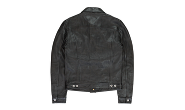 LEATHER TRUCKER JACKET 