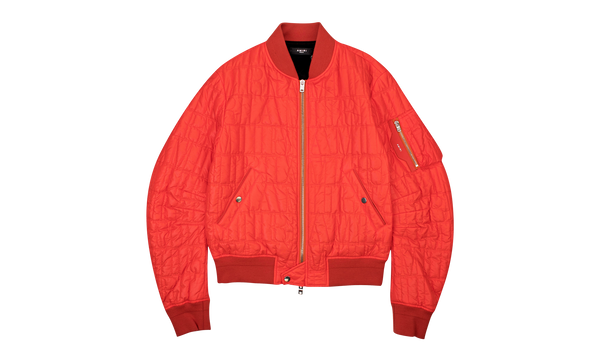 QUILTED LOGO Jacket Bomber "Orange"