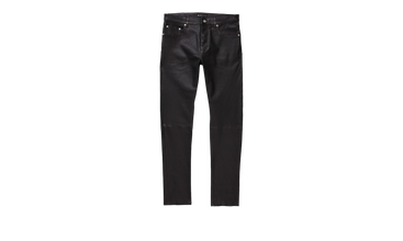 STRETCH LEATHER PANT BLACK BEAUTY 