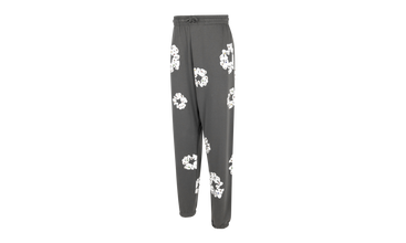 Rhinestone Cotton Wreath Sweatpants 