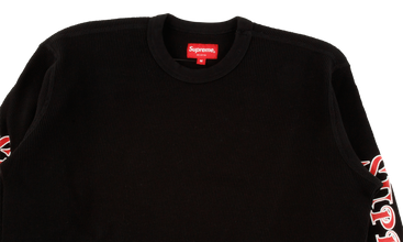 Sleeve Logo Waffle Thermal 