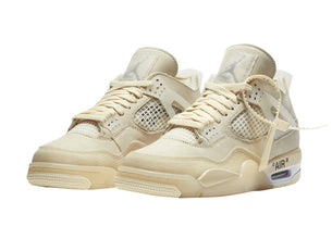 Off-White x Air Jordan 4 WMNS Sail