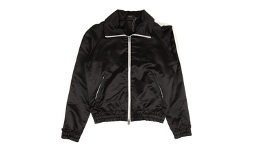 Full Zip Satin Track Jacket 