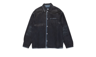 COATED SHIRT JACKET 