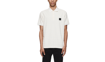 PB Monogram Short-sleeve Polo 'White' 