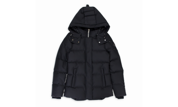 MOOSE KNUCKLES W CLOUD 3Q N BLACK PUFFER JACKET 