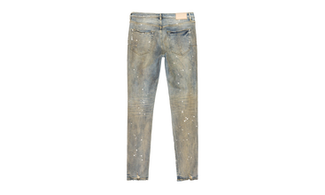 Paint Grey Coated Jeans 