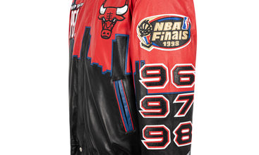 Bulls 3Peat Leather Jacket