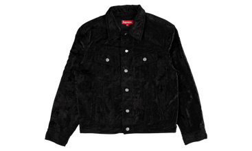 Fuzzy Pile Trucker Jacket 