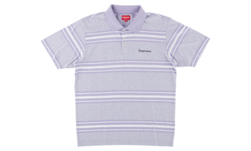 Heather Stripe Polo 