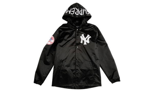 Yankees Satin Hooded Coaches Jacket