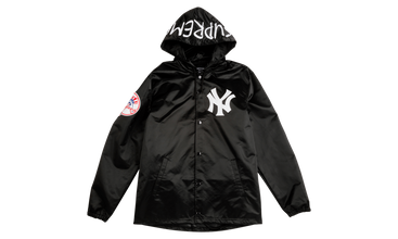 Yankees Satin Hooded Coaches Jacket