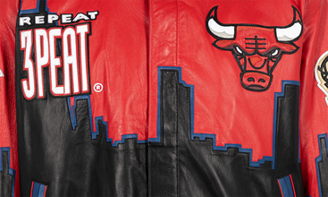 Bulls 3Peat Leather Jacket