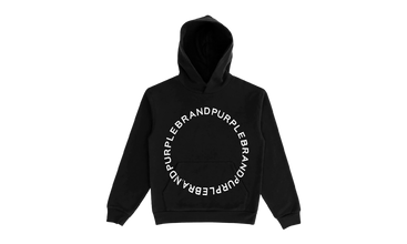 Circle Wordmark Pullover Hoodie 'Black' 