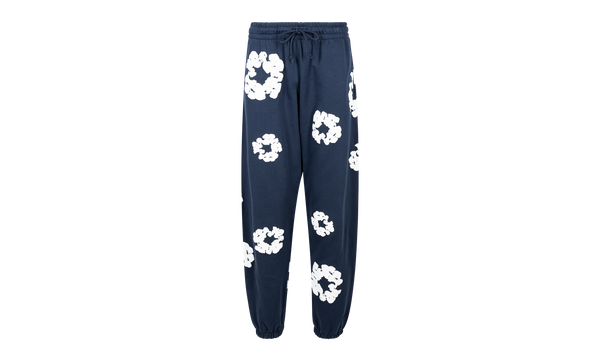 Cotton Wreath Sweatpants "Navy"