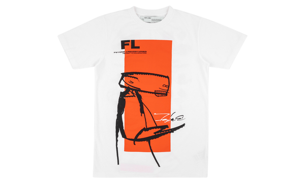 Futura Johnny #4 White Tee "Virgil Abloh x MCA Figures of Speech"