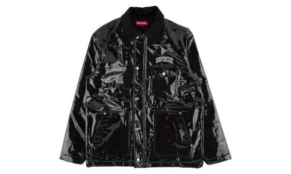 Quilted Patent Vinyl Work Jacket "SS 18"