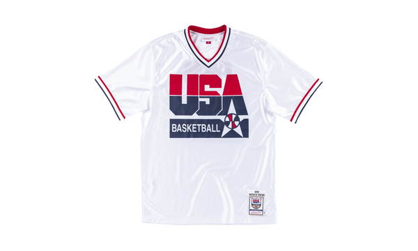 NBA AUTHENTIC SHOOTING SHIRT TEAM USA 1992 PATRICK EWING "TEAM USA"