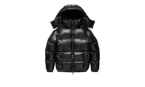 NYLON DOWN PUFFER "Black"