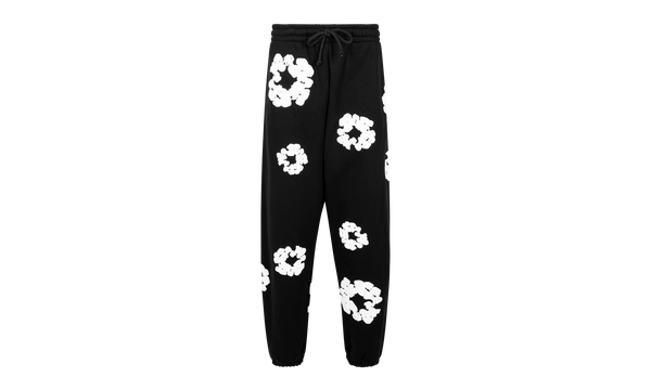 Cotton Wreath Sweatpants "Black"