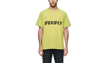 Gothic Wordmark Tee 'Green' 