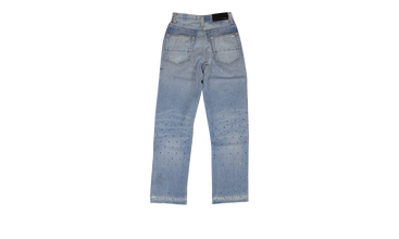 Gradient Crystal Recon Denim Jeans 