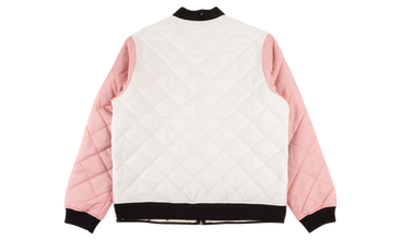 Color Blocked Quilted Jacket