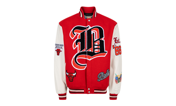 Chicago Bulls Wool/Leather Jacket