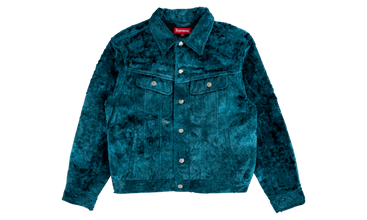 Fuzzy Pile Trucker Jacket 