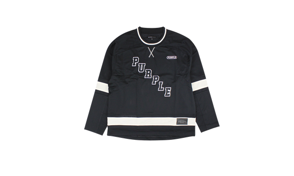 TEAM MESH LONG SLEEVE TOP "Black"