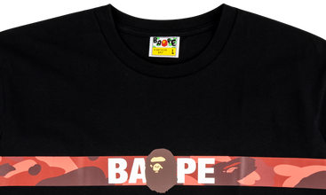 Color Camo Tape Ape Head Tee