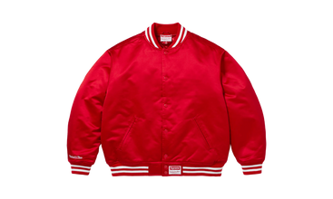 Mitchell & Ness® Satin Varsity Jacket 