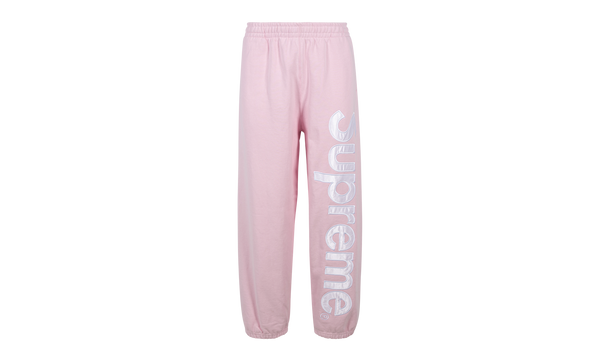 Satin Appliqué Sweatpant "FW23 - Light Pink"