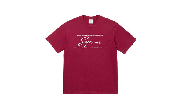 Martine Rose Tee "FW 24 - Red"