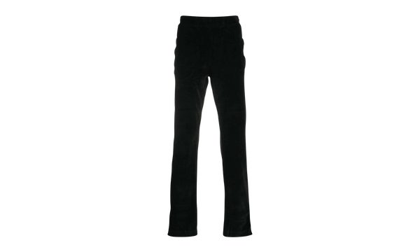 Velvet Side Tape Track Pants "Black"