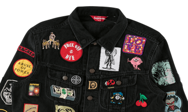 Patches Denim Trucker Jacket 