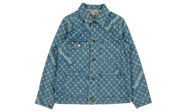 Washed Denim Barn Jacket "Louis Vuitton X Supreme"